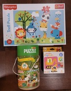 Zestaw puzzli dla 2-3 latka