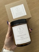 Świeca sojowa Orientalny sen ręcznie robiona.