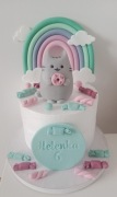 Zestaw z masy cukrowej na tort pusheen 