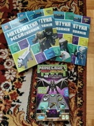 Gra magnetic travel puzzle Minecraft + matematyka mega zadania 10+ 11+ 12+