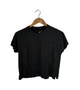 Koszulka damska Adidas szara z dużym logiem S