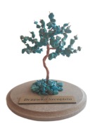 KAMEO Drzewko Howlit niebieski 11cm (1731) 