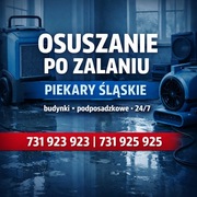 Osuszanie po zalaniu – Piekary Śląskie | budynki | 24/7