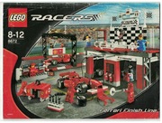 LEGO Racers 8672 Ferrari Finish Line (instrukcja!)