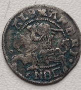 Półgrosz litewski Aleksander Jagiellończyk 1501-1506  srebro 