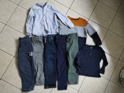 zestaw ubrań dla chłopca 116 cm stan idealny 