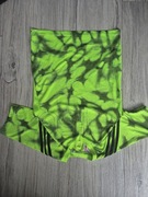 Tshirt koszulka neon zielona sportowa do piłki 152 climalite adidas