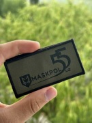 Naszywka z rzepem MASKPOL 55 lat