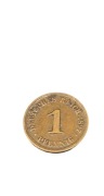 1 Reich Pfennig 1897 r. D 