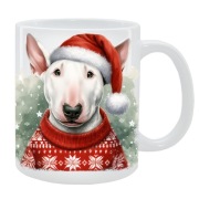 KUBEK Z PSEM Bulterier - IDEALNY PREZENT, PERSONALIZACJA,24H WYS