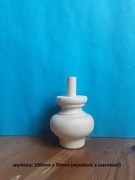 nogi drewniane toczone do mebli regału szafki komody