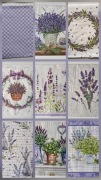Serwetki decoupage LAWENDA 10 sztuk