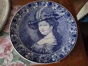 Patera Przepiękna!mal.Saskia Rembrandt Sygn!1639