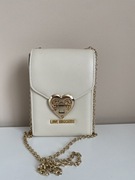 Mała Beżowa Torebka LOVE MOSCHINO