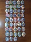 Kompletna kolekcja żetonów Star Wars Blix Tazo