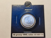 50 gr groszy 1995 Stan I menniczy