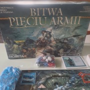 Hobbit Bitwa Pieciu armii gra planszowa