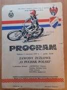 Żużel: Polonia Bydgoszcz, Program: Zawody o puchar Polski, 02.06.1979
