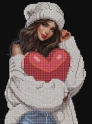 Zestaw haftu koralikovego 