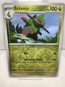 Pokémon TCG: Fraxure 069/086 BLK HOLO Black Bolt & White Flare