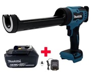 Makita Wyciskac akumulatorowy pistolet do mas silikonu kleju 6-biegów