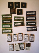 Procesory Intel RAM  i karty pci