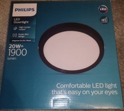 Lampa Sufitowa Plafon LED 20W 1900lm 2700K Czarna Magneos Philips