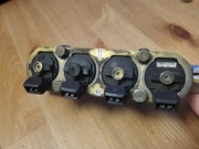 LPG - listwa 4 sztuk wtryskiwaczy Landi Renzo - CZARNY