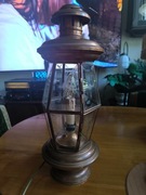 Ładna lampion  w miedzianej j obudowie