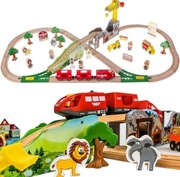 Kolejka drewniana - tor Kruzzel - magnesy!