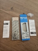 Łańcuch rowerowy 12 rzędowy ze spinką CN-M6100 126 ogniw shimano deore