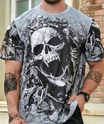 T-shirt męski plus size 6xl