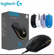 Mysz gamingowa Logitech G102 – przewodowa, 8000 DPI, RGB
