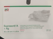 Opatrunki Suprasorb A + Ag 10x20