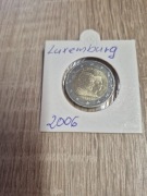 MONETA 2 EURO 2006r LUXENBURG stan 1