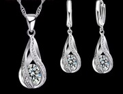 Komplet biżuterii damskej srebro 925