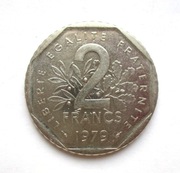 2 Franki 1979 r.  Francja