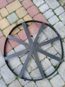 Koło metalowe zabezpieczenie na beczkę 60 cm