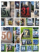 Cyfry GRATIS  !!! Numer na dom solar LED różne kolory 200x300