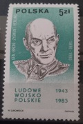 Polska 2736 40 rocznica Ludowego Wojska Polskiego 1983