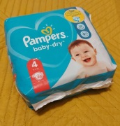 PAMPERS PIELUSZKI DZIECIĘCE  4; 26 SZT