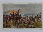 Napoleon bitwa 1809 stara kartka