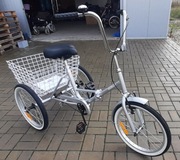 Rower rowerek trójkołowy trzy koła ładny  składany