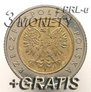 5 ZŁOTYCH 2021 [nr 103] MONETA > DESTRUKT > SŁABO WYBITY ORZEŁ