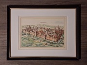 Panorama Olkusza 1601 rok