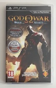 God of War Duch Sparty Ghost of Sparta PSP