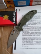 Nóż składany Spyderco Manix 2 Lightweight Sprint Run green FRCP