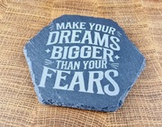 Podstawka kamienna 1szt Make your dreams