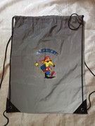 (Unikat)Worek na plecy na buty,zakupy.Odblask.Bezpieczeństwo.Droga 2025