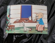 pomysłowy dobromir budzik pocztówka karta pocztowa PRL nr 376